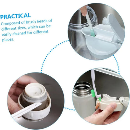 Multi-Purpose Household Cleaning Brush Set