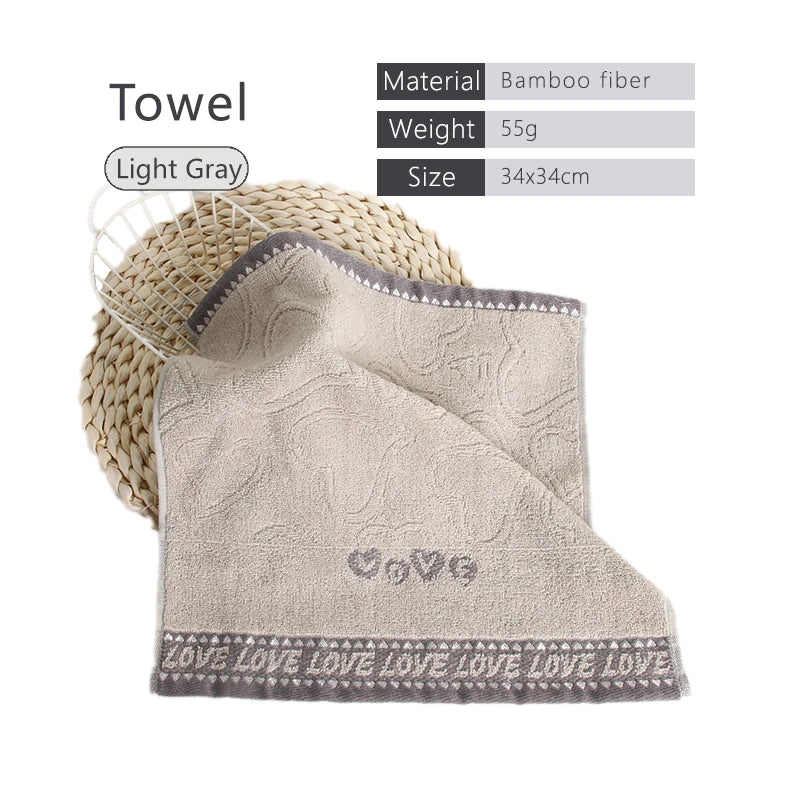 Luxury Bamboo Fiber Towel Set