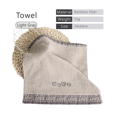 Luxury Bamboo Fiber Towel Set