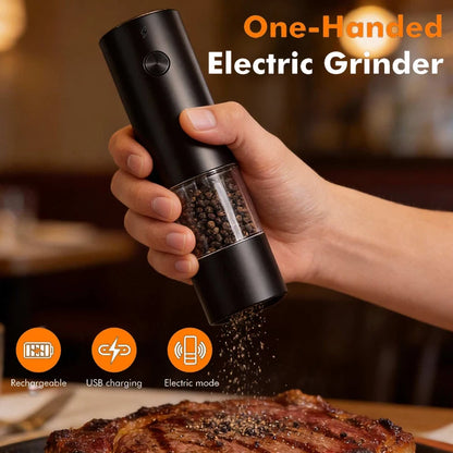 Rechargeable Electric Salt & Pepper Grinder Set