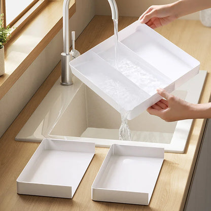 Expandable Kitchen Cutlery Organizer Tray