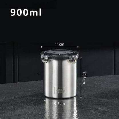 Airtight Stainless Steel Kitchen Organizer Tank