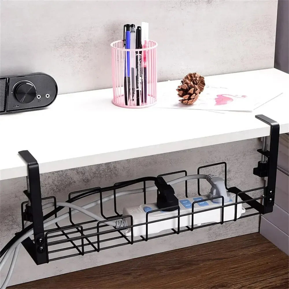 Under Desk Cable Management Tray