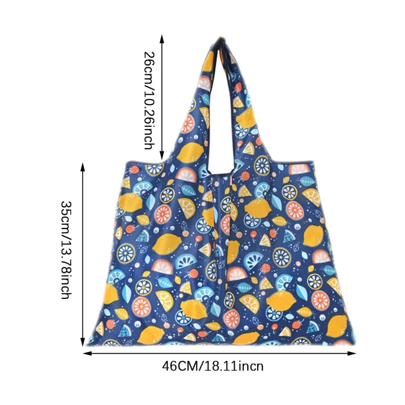 Reusable Foldable Grocery Shopping Bag