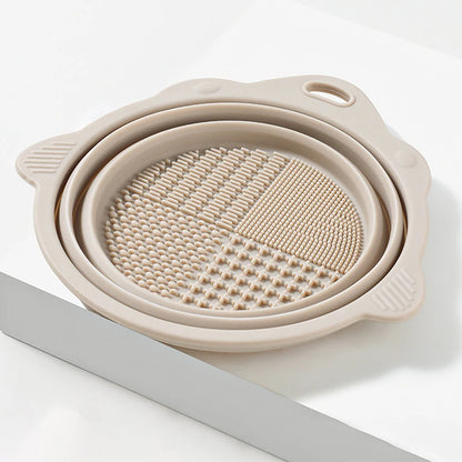 Makeup Brush Cleaner Bowl Tool Set