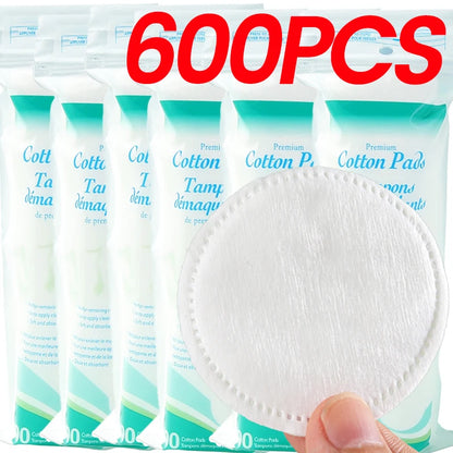 Soft Double-Sided Cotton Makeup Remover Pads