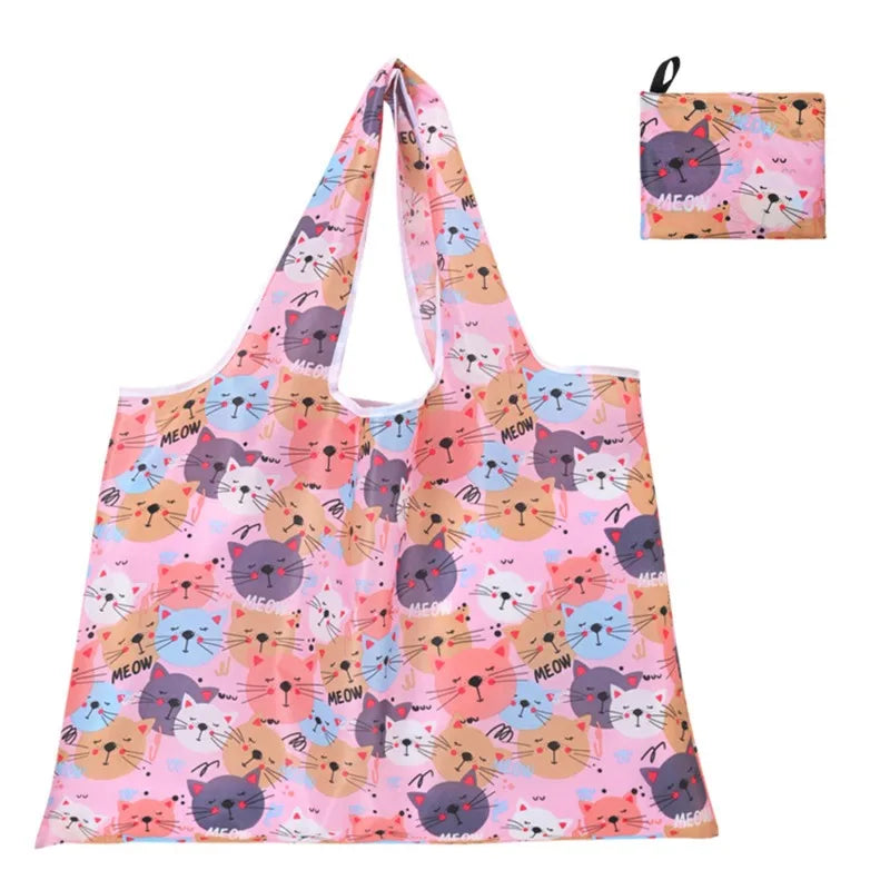 Reusable Foldable Grocery Shopping Bag