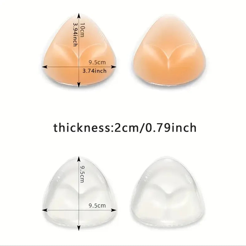 Reusable Silicone Push-Up Bra Pads