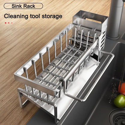 Stainless Steel Sink Organizer Rack