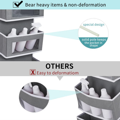 Multi-Pocket Hanging Wall Mount Organizer