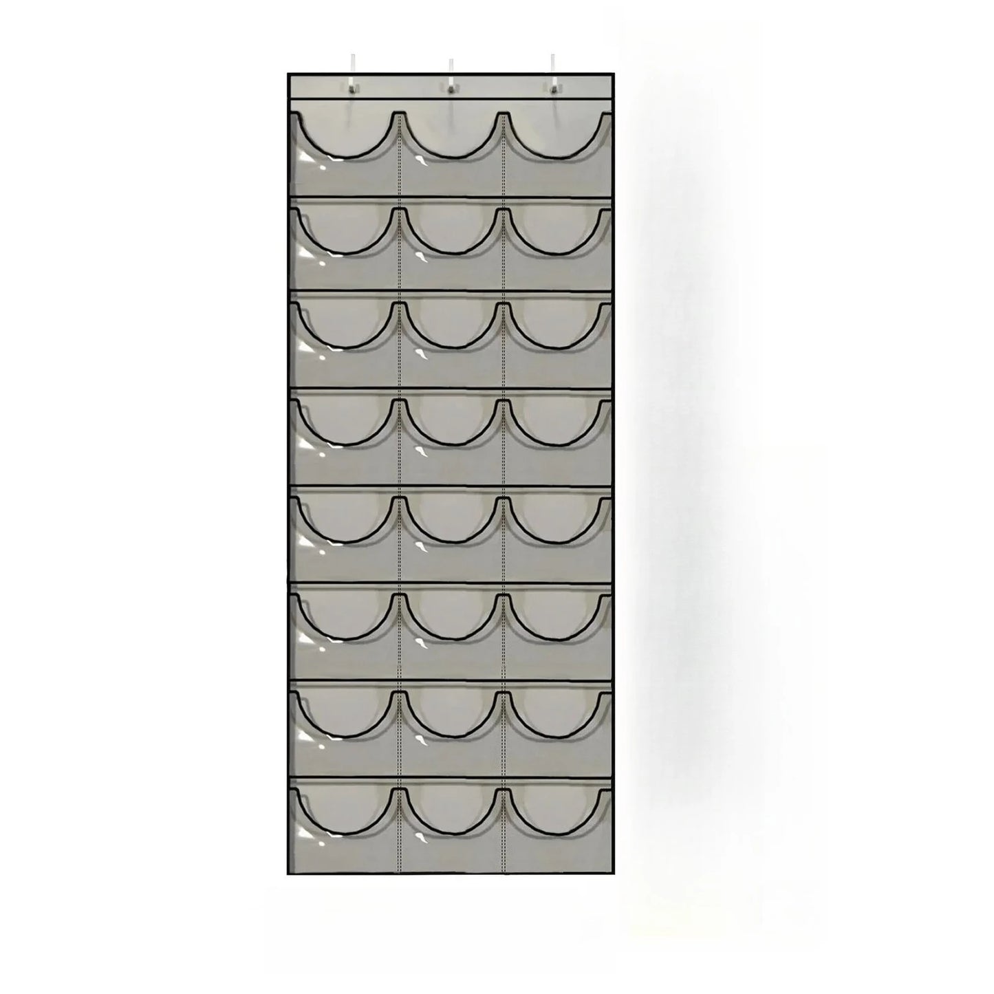24-Pocket Hanging Hat Organizer for Baseball Caps