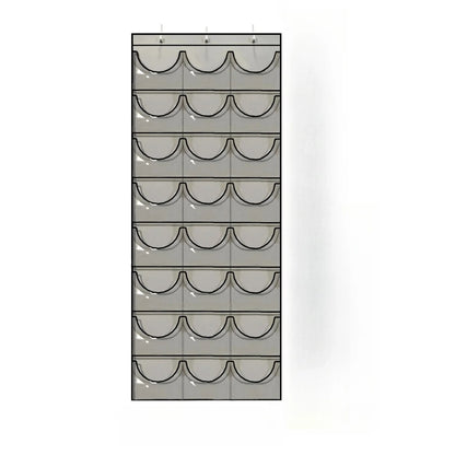 24-Pocket Hanging Hat Organizer for Baseball Caps