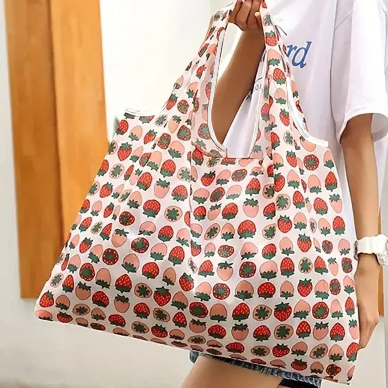 Reusable Foldable Grocery Shopping Bag