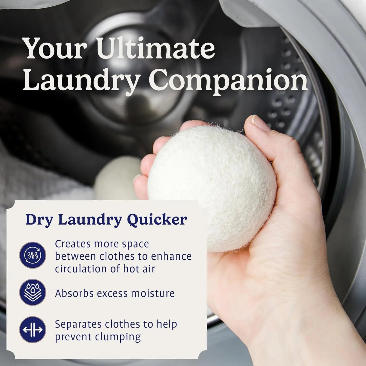 Reusable Wool Dryer Balls