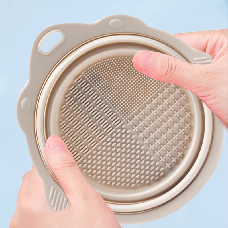 Makeup Brush Cleaner Bowl Tool Set