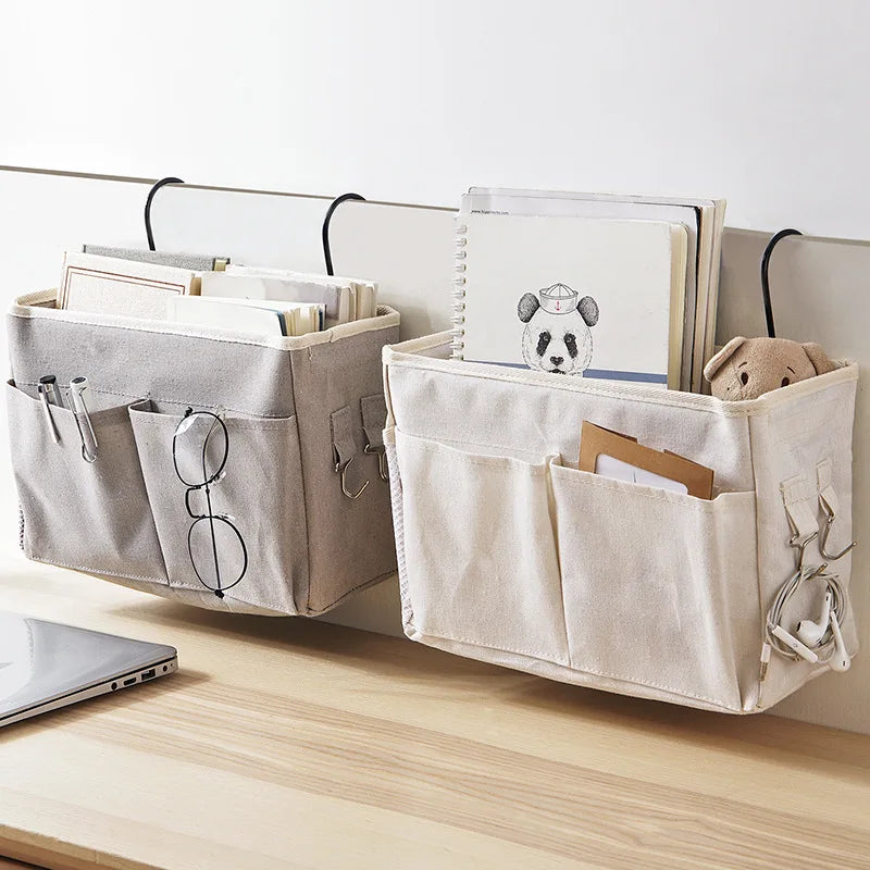 Bedside Hanging Storage Basket Organizer