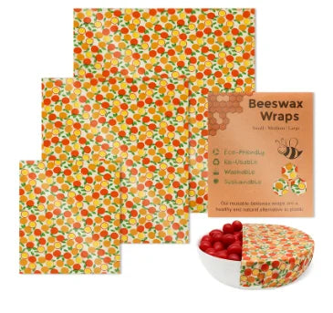 Reusable Beeswax Food Wrap Roll