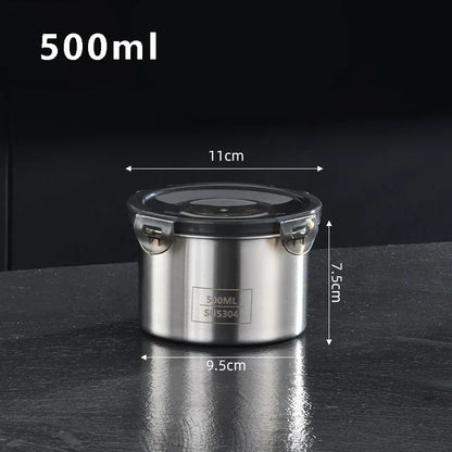 Airtight Stainless Steel Kitchen Organizer Tank