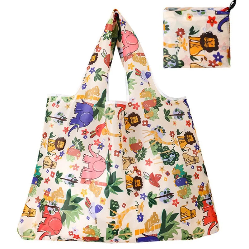 Reusable Foldable Grocery Shopping Bag