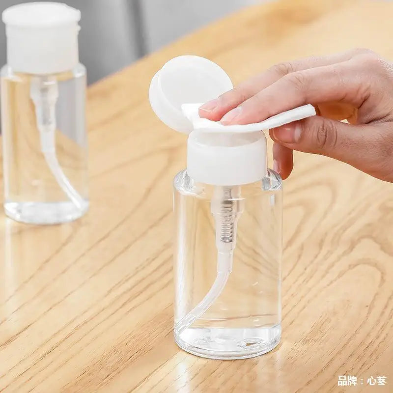 Refillable Push Pump Dispenser Bottle