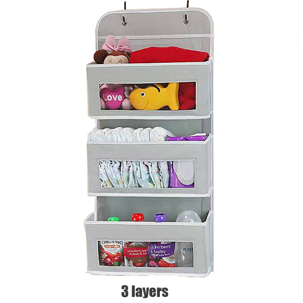 Multi-Pocket Hanging Wall Mount Organizer