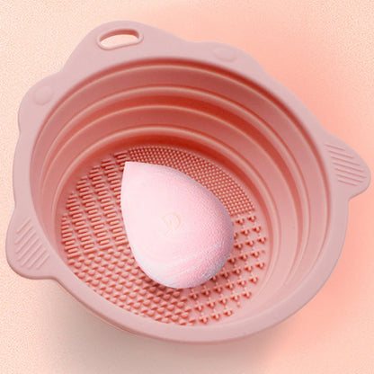 Makeup Brush Cleaner Bowl Tool Set