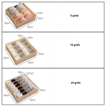 Underwear Drawer Organizer Box for Closet