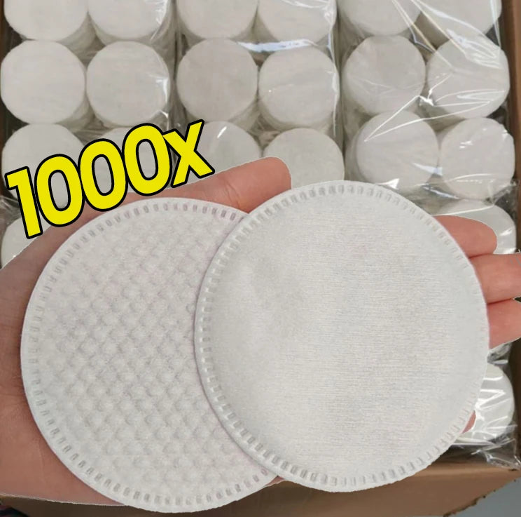 Soft Double-Sided Cotton Makeup Remover Pads