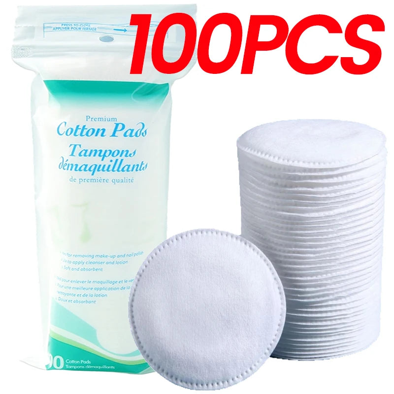 Soft Double-Sided Cotton Makeup Remover Pads