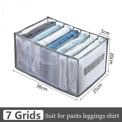 Jeans Storage Organizer Box for Closet