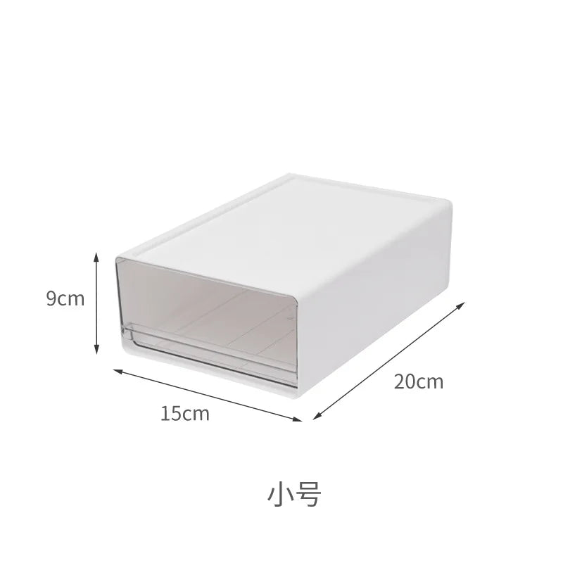Desk Organizer with Transparent Drawers