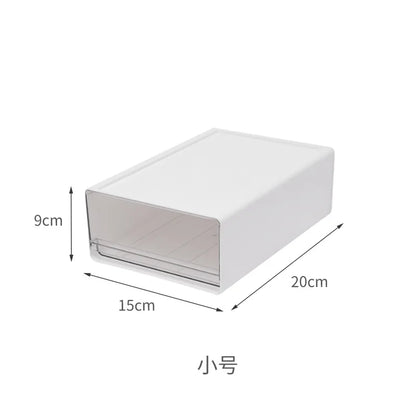 Desk Organizer with Transparent Drawers
