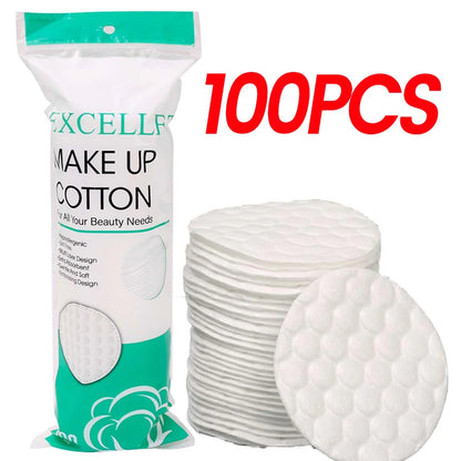 Soft Double-Sided Cotton Makeup Remover Pads