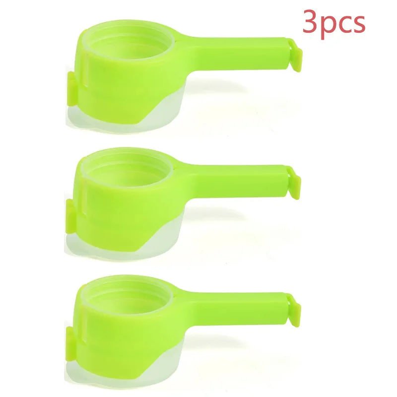Food Bag Sealing Clips with Pour Spout