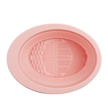 Makeup Brush Cleaner Bowl Tool Set