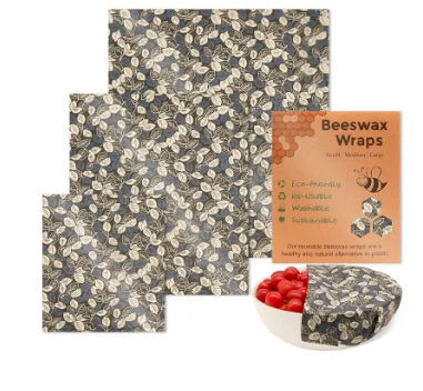 Reusable Beeswax Food Wrap Roll