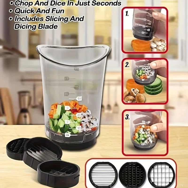 Multi-Functional Vegetable Chopper Cup