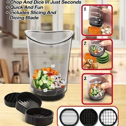 Multi-Functional Vegetable Chopper Cup