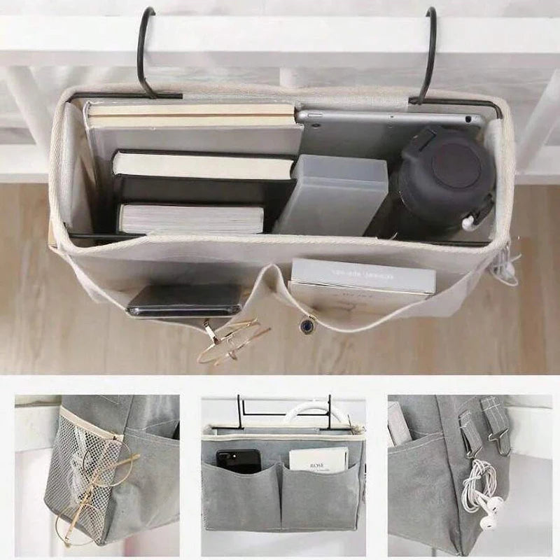 Bedside Hanging Storage Basket Organizer