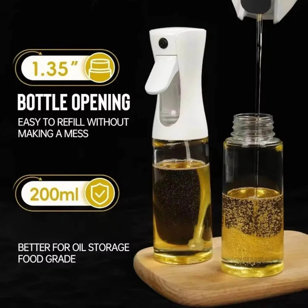 Premium Glass Oil Spray Bottle